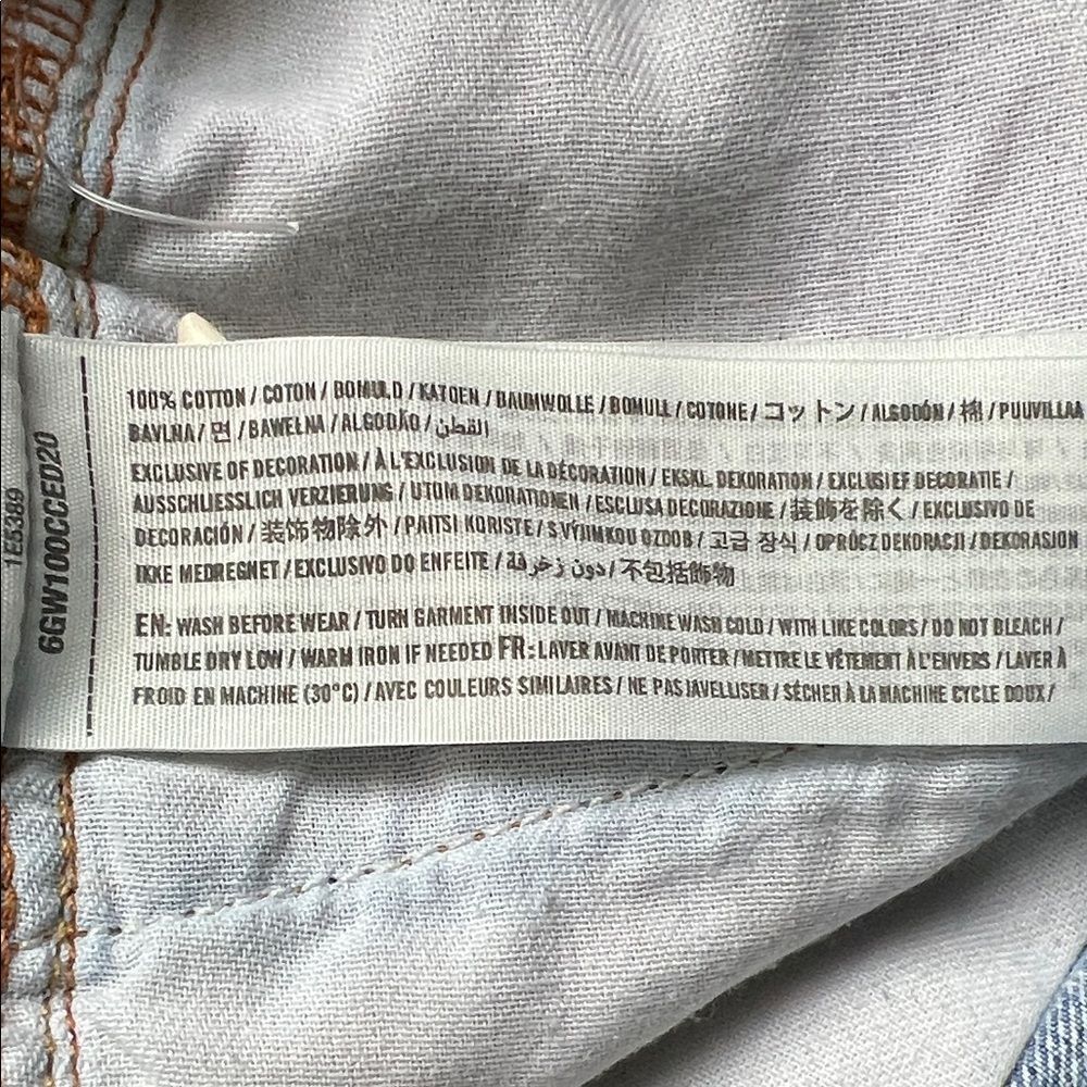 Abercrombie and Fitch Men's Light Blue Jeans in Size W31 L30 - Picture 14 of 15